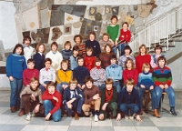 Klassenfoto Langnau 1978  7.3.1978, Bernhard Fuchs, Mittelstufe Im Widmer