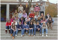 Klassenfoto Langnau 1980  11.11.1980, Claudio Agazzi, Werner Strittmatter; Sek. Vorder Zelg