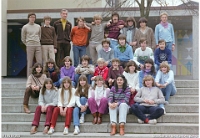 Klassenfoto Langnau 1980  11.11.1980, Claudio Agazzi, Werner Strittmatter; Sek. Vorder Zelg