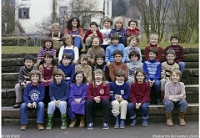 Klassenfoto Langnau 1980  11.3.1980,Regula Madöry, Unterstufe Altes Schulhaus