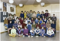 Klassenfoto Langnau 1980  3.3.1980, Hans Hedinger, Martin Hörler; Sek. Vorder Zelg