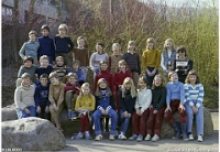 Klassenfoto Langnau 1980  4.3.1980, Ruth Gmür, Mittelstufe Im Widmer