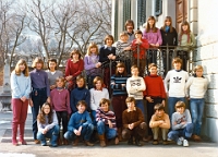 Klassenfoto Langnau 1981  16.2.1981, Bernhard Fuchs, Mittelstufe Wolfgraben