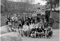 Klassenfoto Langnau 1982  16.3.1982, Verena Hampel, Mittelstufe Im Widmer