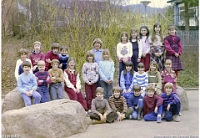 Klassenfoto Langnau 1982  16.3.1982, Ursula Vuillemin, Unterstufe Im Widmer