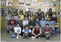 Klassenfoto Langnau 1983  19.3.1983, Martin Hörler, Martin Zingre; Sek. Vorder Zelg