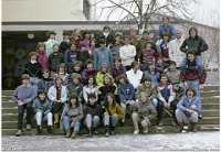 Klassenfoto Langnau 1984  3.3.1984, Claudio Agazzi, Werner Strittmatter; Sek. Vorder Zelg