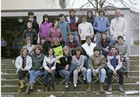 Klassenfoto Langnau 1984  3.3.1984, Werner Strittmatter, Sek. Vorder Zelg