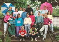 Klassenfoto Langnau 1990  1.6.1990, Bernhard Fuchs, 6. Kl. Wolfgraben