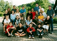 Klassenfoto Langnau 2002  1.6.2002, Bernhard Fuchs, 6. Kl. Wolfgraben