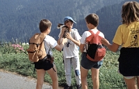 Schule Langnau 1989  Klassenlager 6. Kl. Obertschappina GR : Langnauer Klassenlager 6. Kl. Obertschappina GR