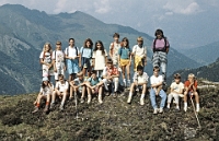 Schule Langnau 1989  Klassenlager 6. Kl. Obertschappina GR : Langnauer Klassenlager 6. Kl. Obertschappina GR