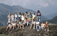 Schule Langnau 1989  Klassenlager 6. Kl. Obertschappina GR : Langnauer Klassenlager 6. Kl. Obertschappina GR