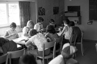 Schule Langnau 1970  Klassenlager 6. Klasse Obertschappina GR : Klassenlager 6. Klasse Obertschappina GR