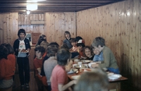 Schule Langnau 1972  Klassenlager 6. Kl. Obertschappina GR : Klassenlager 6. Kl. Obertschappina GR