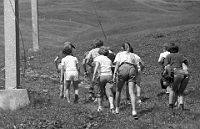 Schule Langnau 1982  Klassenlager 6. Kl. Obertschappina GR : Klassenlager 6. Kl. Obertschappina GR