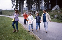 Schule Langnau 1982  Klassenlager 6. Kl. Obertschappina GR : Klassenlager 6. Kl. Obertschappina GR