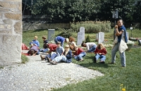 Schule Langnau 1982  Klassenlager 6. Kl. Obertschappina GR : Klassenlager 6. Kl. Obertschappina GR