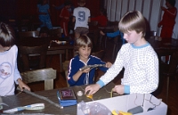 Schule Langnau 1982  Klassenlager 6. Kl. Obertschappina GR : Klassenlager 6. Kl. Obertschappina GR