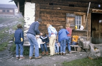 Schule Langnau 1982  Klassenlager 6. Kl. Obertschappina GR : Klassenlager 6. Kl. Obertschappina GR
