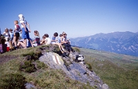 Schule Langnau 1982  Klassenlager 6. Kl. Obertschappina GR : Klassenlager 6. Kl. Obertschappina GR