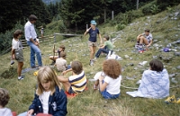 Schule Langnau 1982  Klassenlager 6. Kl. Obertschappina GR : Klassenlager 6. Kl. Obertschappina GR