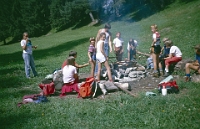 Schule Langnau 1982  Klassenlager 6. Kl. Obertschappina GR : Klassenlager 6. Kl. Obertschappina GR