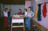 Schule Langnau 1982  Klassenlager 6. Kl. Obertschappina GR : Klassenlager 6. Kl. Obertschappina GR