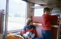 Schule Langnau 1982  Klassenlager 6. Kl. Obertschappina GR : Klassenlager 6. Kl. Obertschappina GR