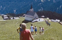 Schule Langnau 1986  Klassenlager 6. Kl. Obertschappina GR : Klassenlager 6. Kl. Obertschappina GR