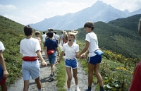 Schule Langnau 1986  Klassenlager 6. Kl. Obertschappina GR : Klassenlager 6. Kl. Obertschappina GR