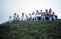 Schule Langnau 1986  Klassenlager 6. Kl. Obertschappina GR : Klassenlager 6. Kl. Obertschappina GR