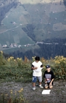 Schule Langnau 1992  Klassenlager 6. Kl. Obertschappina GR : Klassenlager 6. Kl. Obertschappina GR