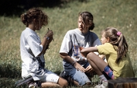 Schule Langnau 1992  Klassenlager 6. Kl. Obertschappina GR : Klassenlager 6. Kl. Obertschappina GR