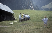 Schule Langnau 1992  Klassenlager 6. Kl. Obertschappina GR : Klassenlager 6. Kl. Obertschappina GR