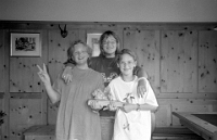 Schule Langnau 1995  Klassenlager 6. Kl. Obertschappina GR : Klassenlager 6. Kl. Obertschappina GR
