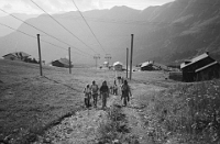 Schule Langnau 1995  Klassenlager 6. Kl. Obertschappina GR : Klassenlager 6. Kl. Obertschappina GR