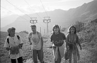 Schule Langnau 1995  Klassenlager 6. Kl. Obertschappina GR : Klassenlager 6. Kl. Obertschappina GR