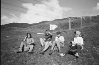Schule Langnau 1995  Klassenlager 6. Kl. Obertschappina GR : Klassenlager 6. Kl. Obertschappina GR