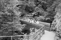 Schule Langnau 1995  Klassenlager 6. Kl. Obertschappina GR : Klassenlager 6. Kl. Obertschappina GR