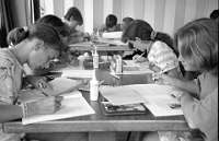 Schule Langnau 1995  Klassenlager 6. Kl. Obertschappina GR : Klassenlager 6. Kl. Obertschappina GR