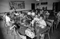 Schule Langnau 1995  Klassenlager 6. Kl. Obertschappina GR : Klassenlager 6. Kl. Obertschappina GR