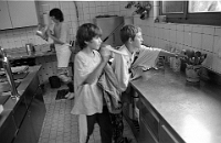 Schule Langnau 1995  Klassenlager 6. Kl. Obertschappina GR : Klassenlager 6. Kl. Obertschappina GR