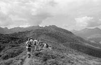 Schule Langnau 1995  Klassenlager 6. Kl. Obertschappina GR : Klassenlager 6. Kl. Obertschappina GR