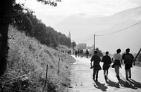 Schule Langnau 1995  Klassenlager 6. Kl. Obertschappina GR : Klassenlager 6. Kl. Obertschappina GR