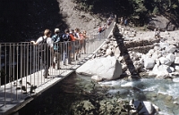 Schule Langnau 2001  Klassenlager 6. Kl Obertschappina GR : Klassenlager 6. Kl Obertschappina GR