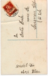 März 1921  Glückwünsche zur Konfirmatin für Berta Hoch, Langnau