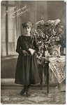 März 1921  Glückwünsche zur Konfirmatin für Berta Hoch, Langnau