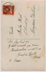 März 1921  Glückwünsche zur Konfirmatin für Berta Hoch, Langnau