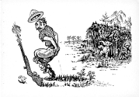 UDO  der kleine Elefant, gezeichnet von Gerd Baur, 1954